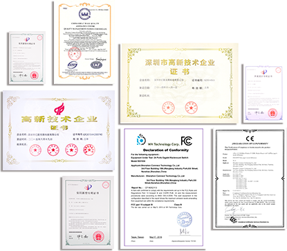 Certificates